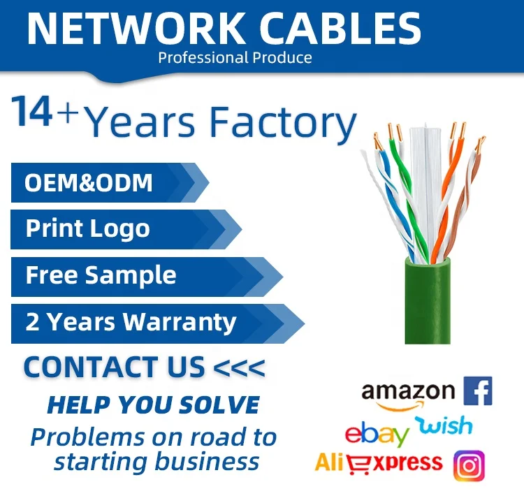 Farsince Cat6a Sftp Cable Outdoor Indoor Cat 6a Lan Cable 305m