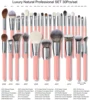 30 manches en bois rose