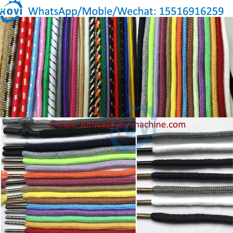 High Speed Braid Cord Making Machine Elastic Cord Round Rope String Braiding Machine 32 Spindle Rope Braider Machine