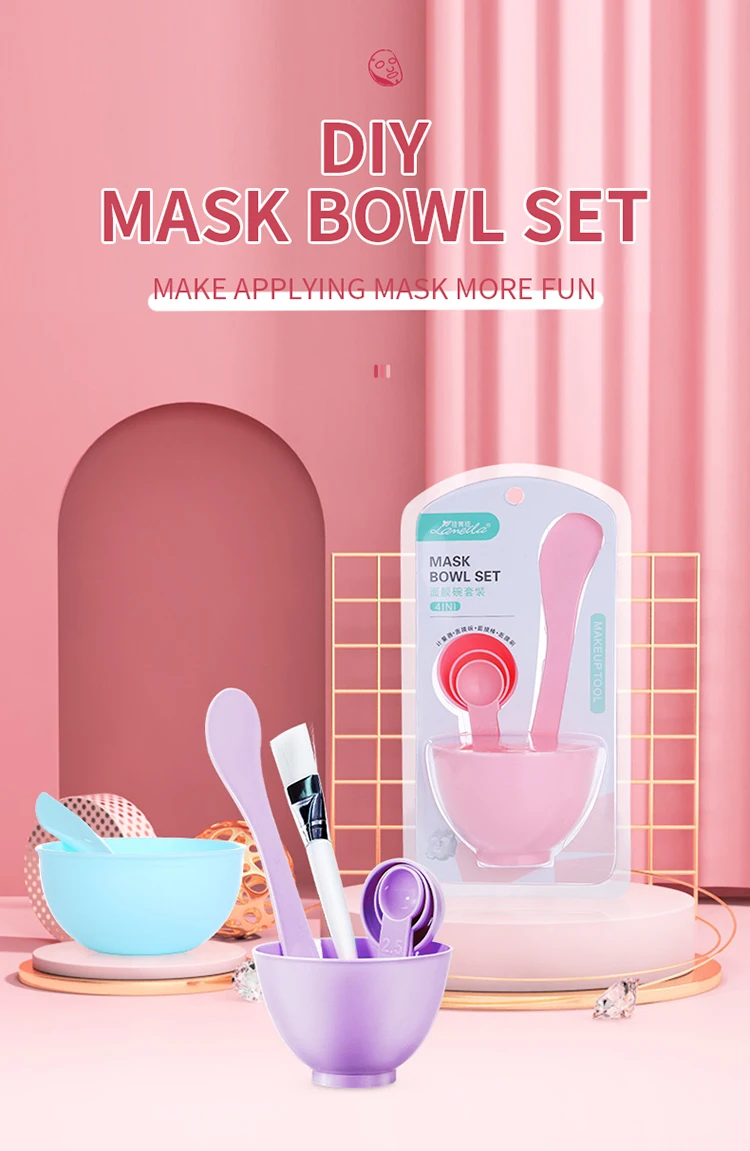 Lameila wholesale 6pcs Beauty Cosmetic Facial DIY Mask Mixing Bowl Set 9064.jpg