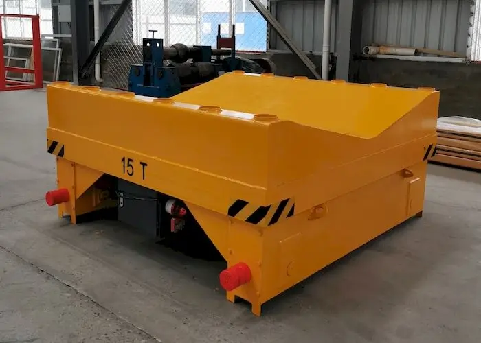Trackless Transfer Cart Intelligent Heavy Loading Ladle Rail Transfer Trolley for Steel Plant