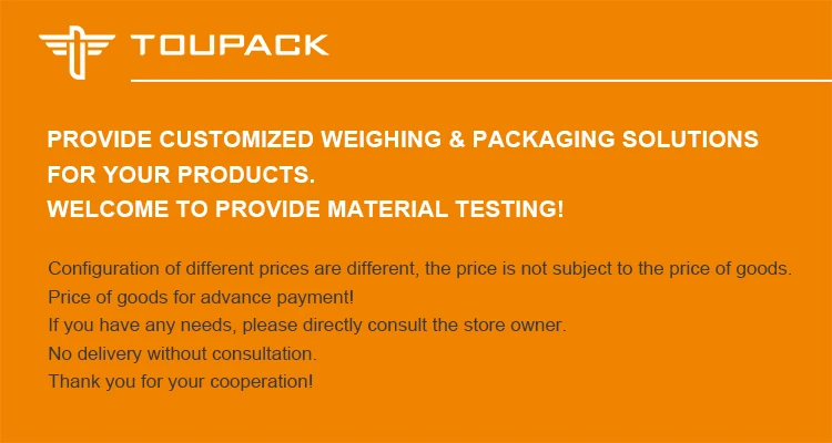 High-accuracy Automatic Multihead Weigher Packing Machine with 220V Power and 1 Year Warranty