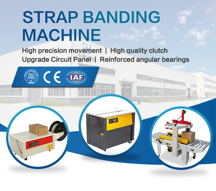 Automatic Carton Case Strapping Machine Box Banding Machine ...