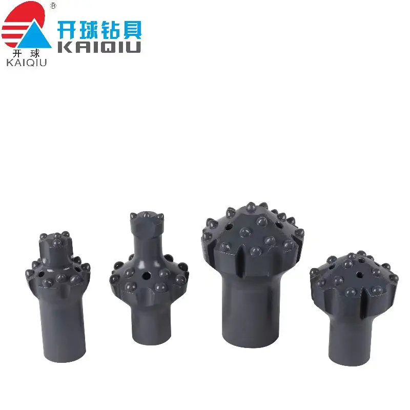 Kaiqiu Hot Selling Top Hammer Mining Machines  R32/R25/R28/R35 reaming Thread Button Bit Parts Drifting Tunneling Drilling New