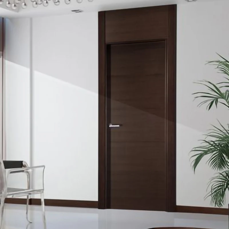 Interior Wood Doors For Houses Modern Solid Wood Doors With Lines ...