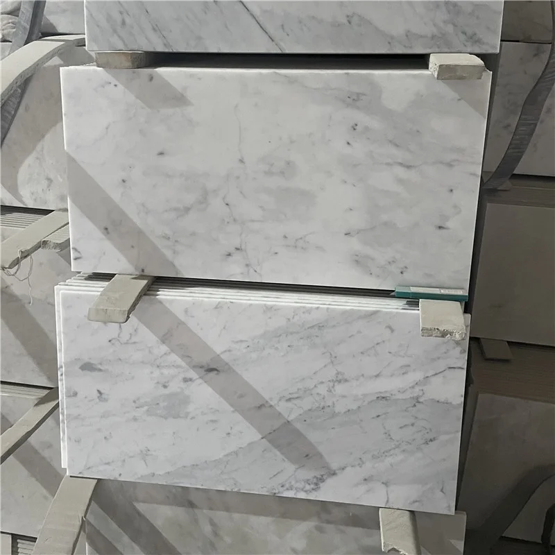 Super white marble slab carrara white