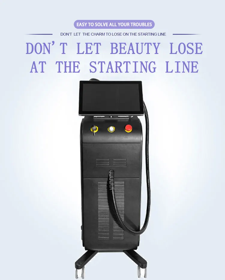 wavelength diode laser 808nm  hair removal IPL laser machine