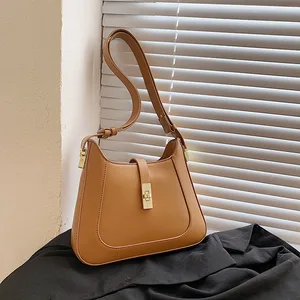 Pu Vintage Sac a Main Fashion Solid Womens Shoulder Bags Purses and Handbags