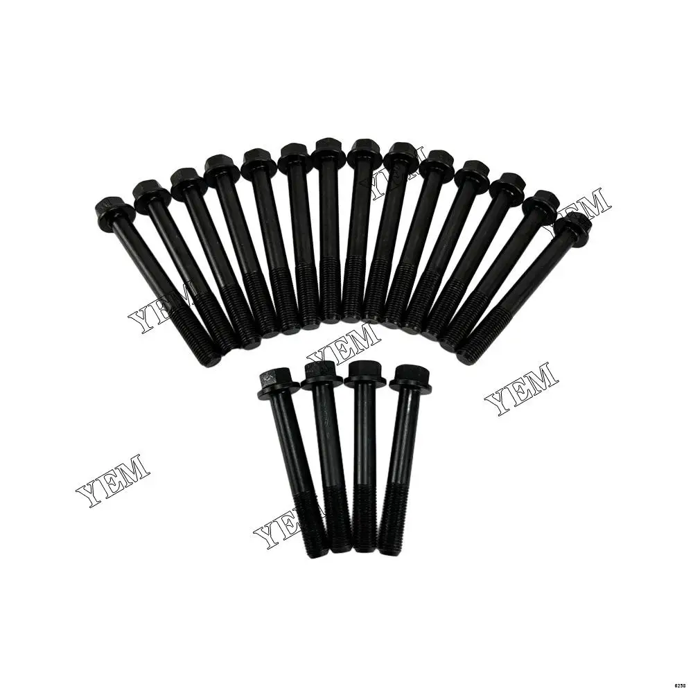 Cylinder Head Bolt Fit for Perkins 404D-22 Diesel Engine Machinery Engine Parts