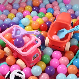 Manufacture Colorful Pe Plastic Ball Pit Toy Children Bulk Ocean Balls Kids Pit Play Balls for Kids Pool