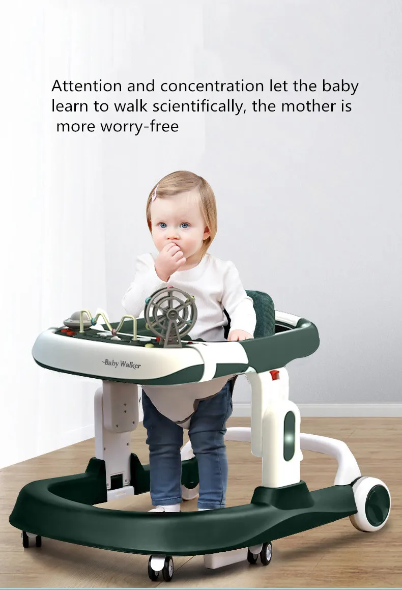 Wholesale Folding Baby Walkers Andador Para Bebe Multifunctional Speed