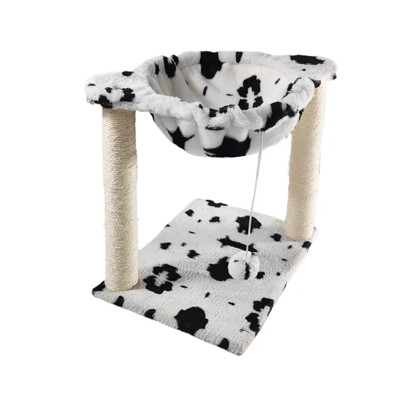 Wholesale Pet Products Basics Cat Tower With Hammock And Scratching