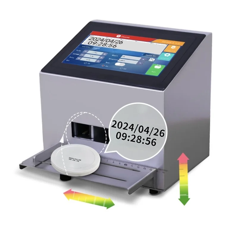 Inkjet Coding Machine Inkjet Coder Intelligence Batch Printer for Date/Time/Barcode/QR Code/Batch Number/Label/Picture
