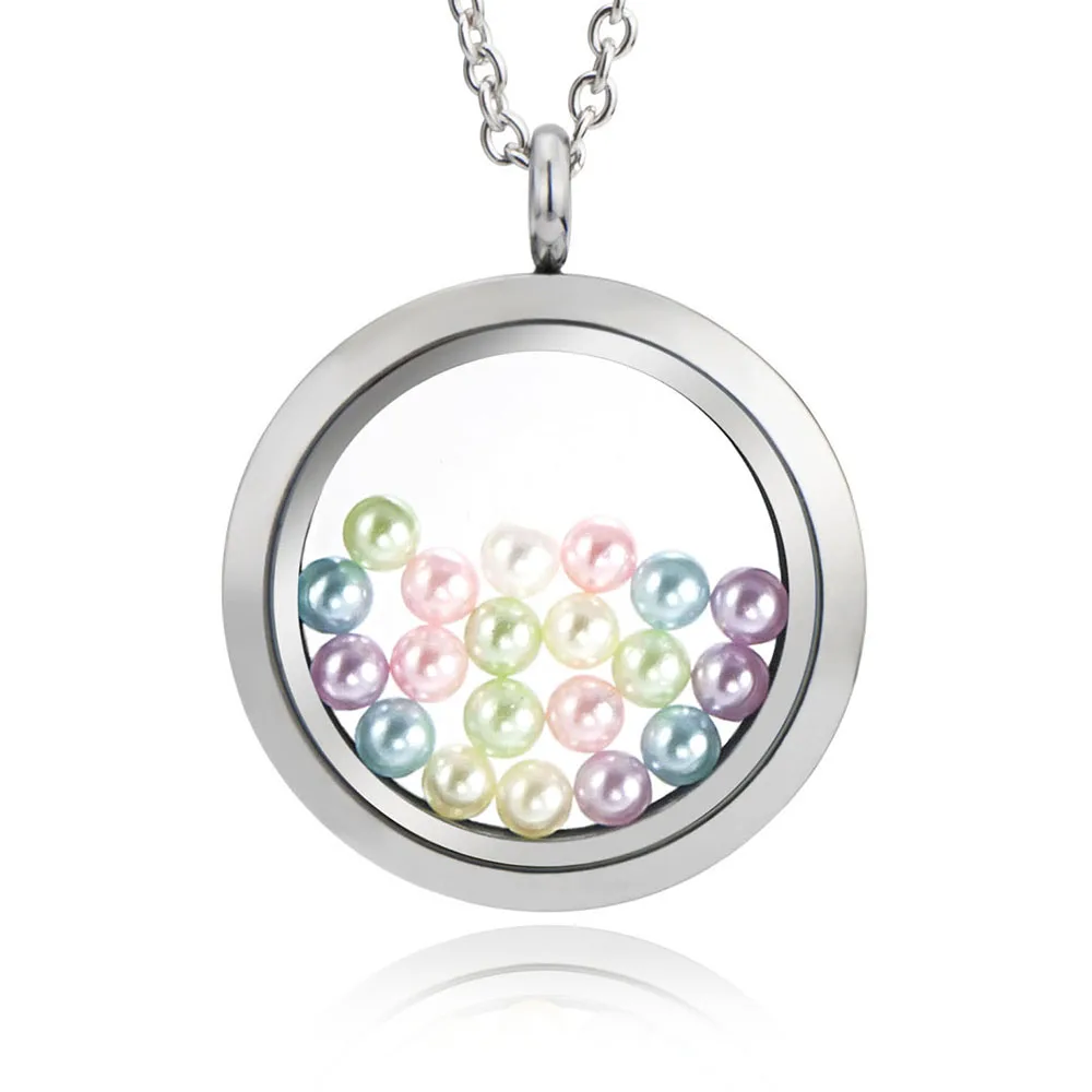 
Водонепроницаемый 30 мм круглый фотографический кулон с памятью декоративный узор стеклянный кулон 