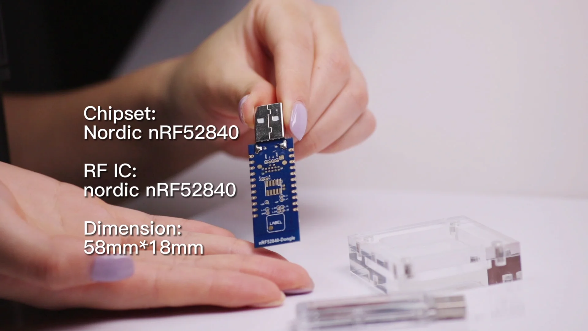 RF-Star USB Dongle BLE 5 Mesh NFC Thread ZigBee Eval Grab Tool for