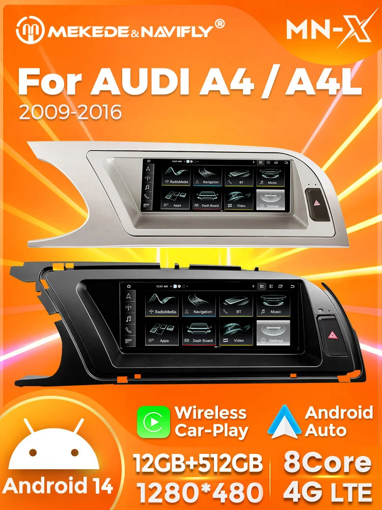 Navifly MNX Newest Android 8 Core Split Screen Car Stereo for