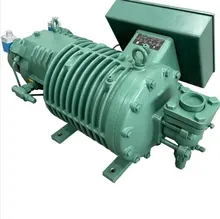 40KW BITZER HSN6451-40 Energy Conservation Portable Semi-hermetic Screw Air Compressor Machine