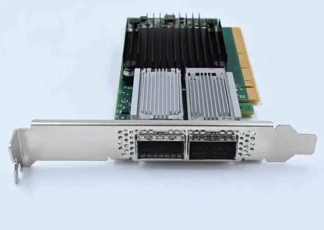 Mellanox MCX516A-CCAT Dual-Port SFP28 25GbE PCIe 3.0 x16 Network Card with ConnectX-5 for Server Applications