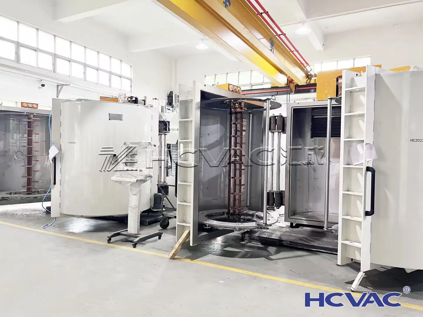 ABS PP PC PE Plastic Vacuum Coating Equipment - PVD Metallization for ...