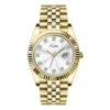 Gold/White