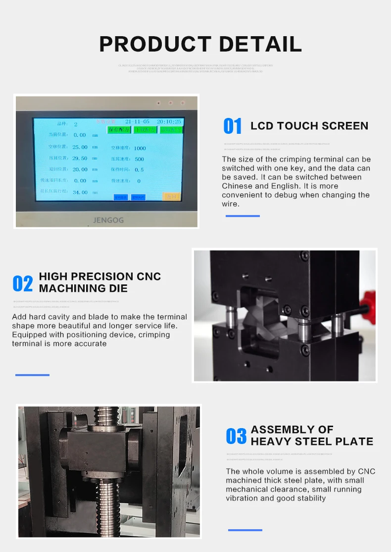 10Ton Hexagonal terminal press machine new energy harness cable lugs hydraulic terminal crimping machine