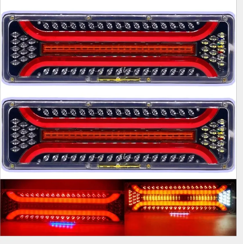 Steyerking Truck Tail Light Truck Caravan Decoration Light Guide Led