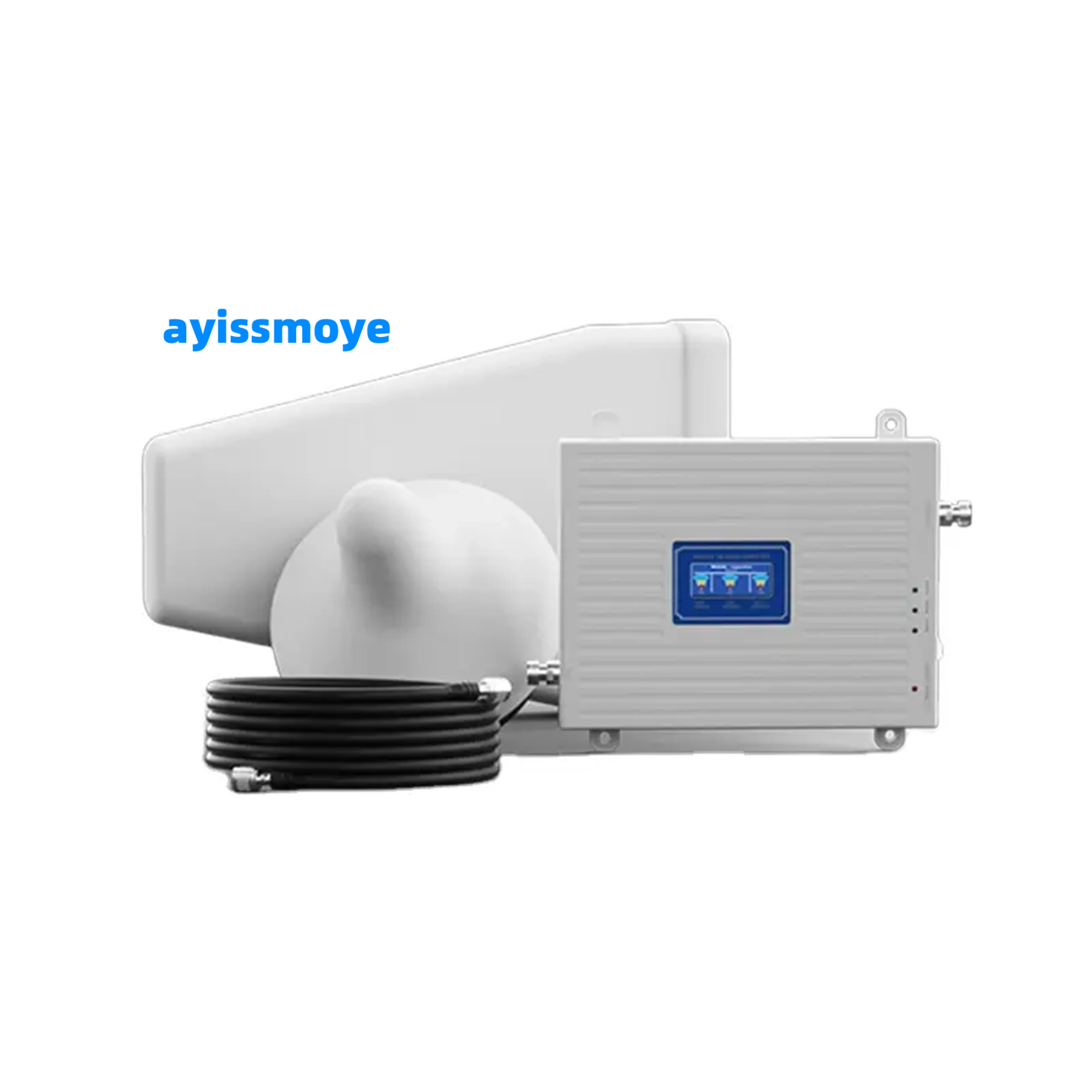 Repeater Penguat Sinyal Tri Band Cell Phone Booster 850 1800