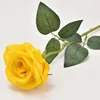 Large Velvet Rose [Amber Yellow]