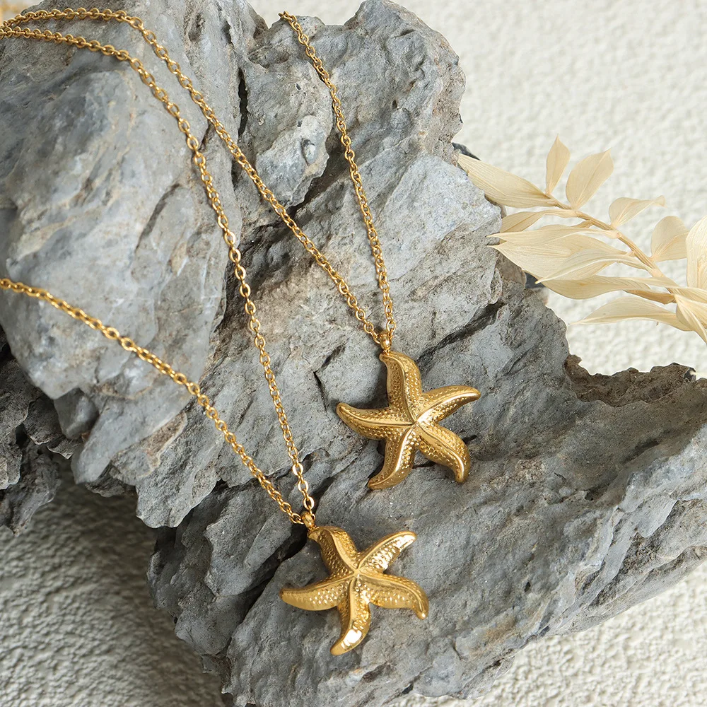 Wholesale Starfish Pendant Necklace Classic Animal Series