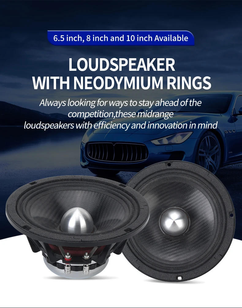 Best 12 Inch Speakers For Cars Powerful Voice Mid Range Audio Car Musical Horn 12v Midrange Speaker