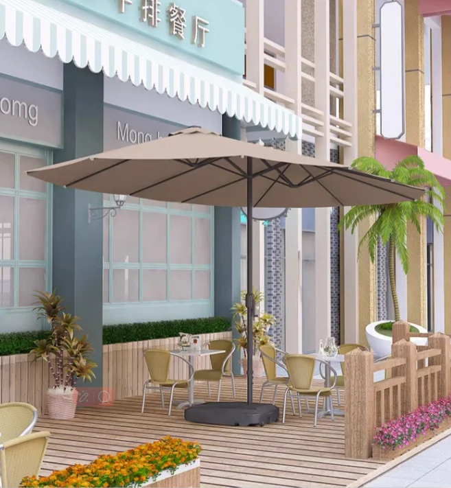 10 ft round patio umbrellas Cantilever Patio Umbrella