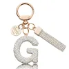 Letras de diamantes plateados-g