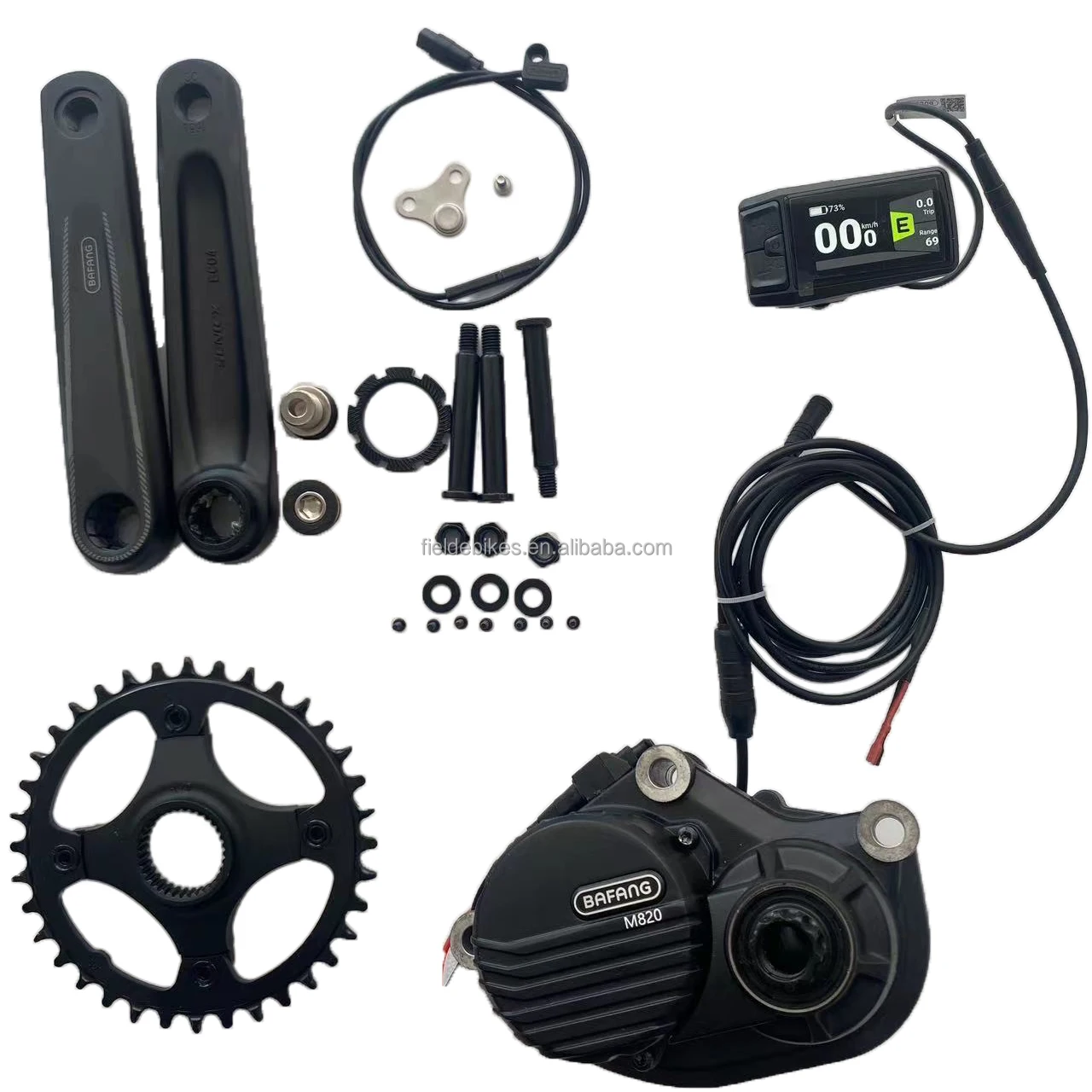 新着 BAFANG M820 43V 250W ミッドドライブモーターキット eバイク用