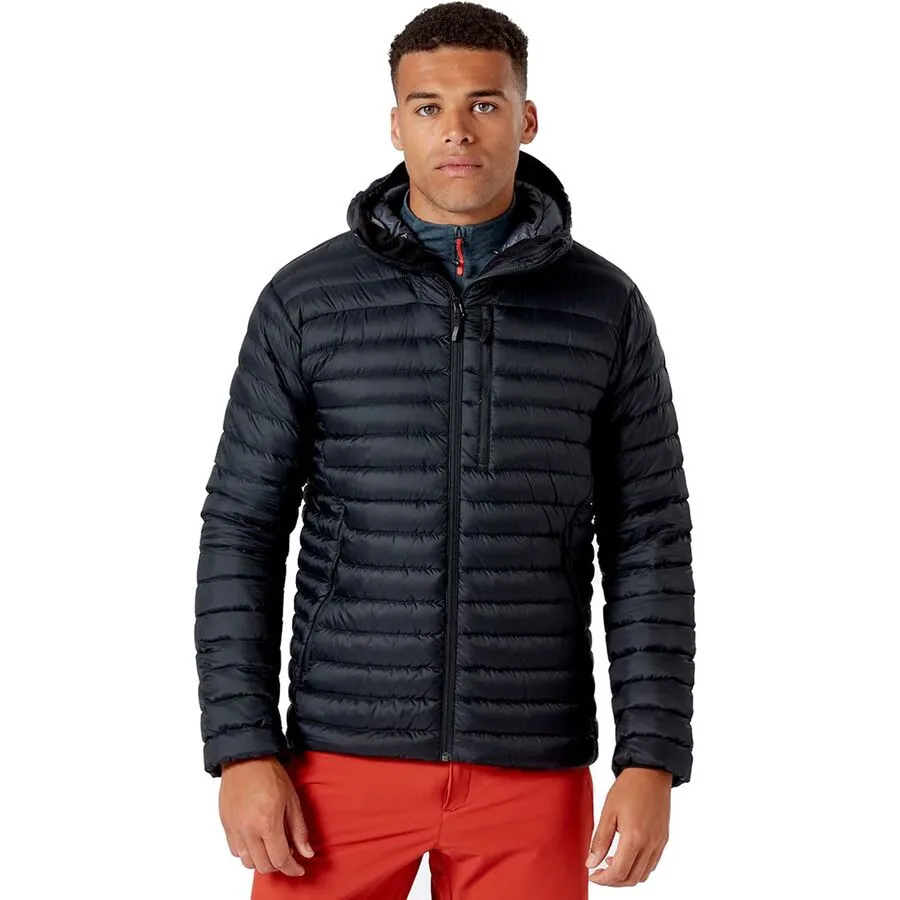 lightweight down and feather jacket