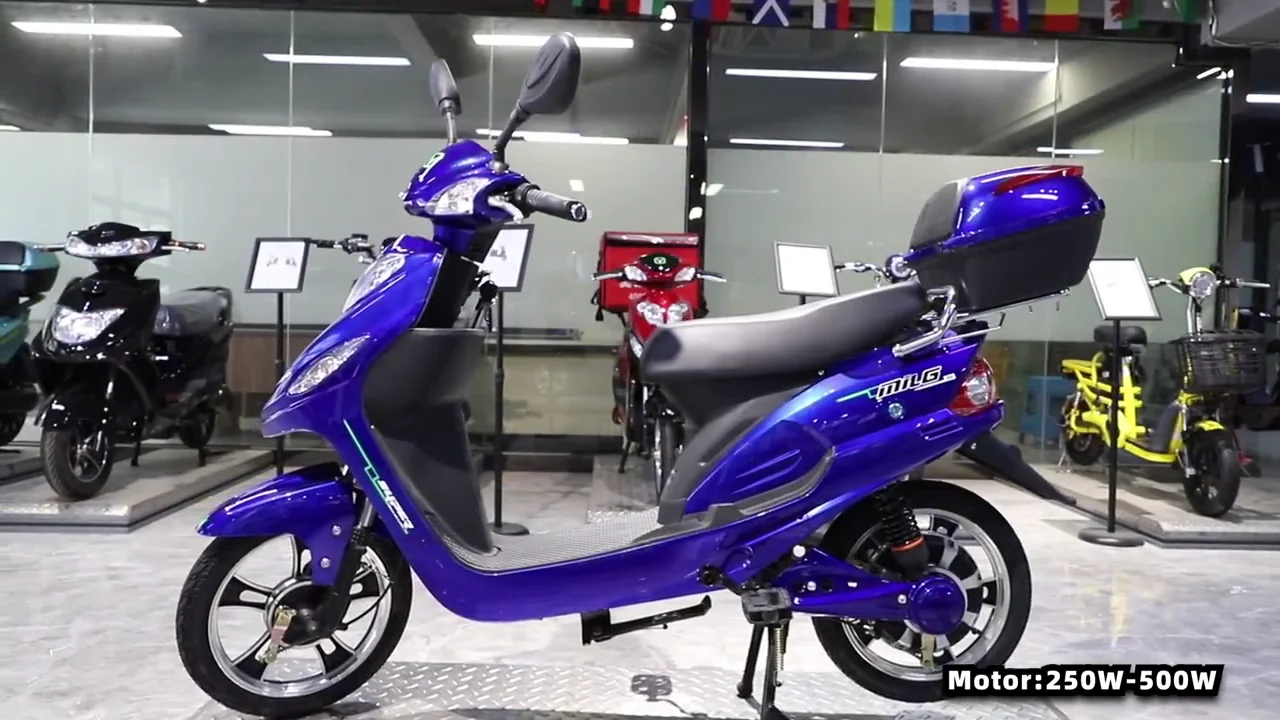 Milg Canada Assist 16 Inch Electric Scooter 48v Moped 500w Electric