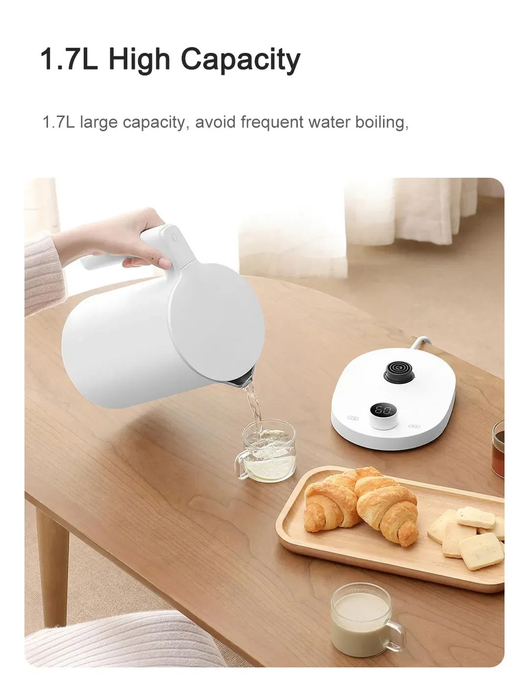 xiaomi mijia thermostatic electric kettle 2 pro