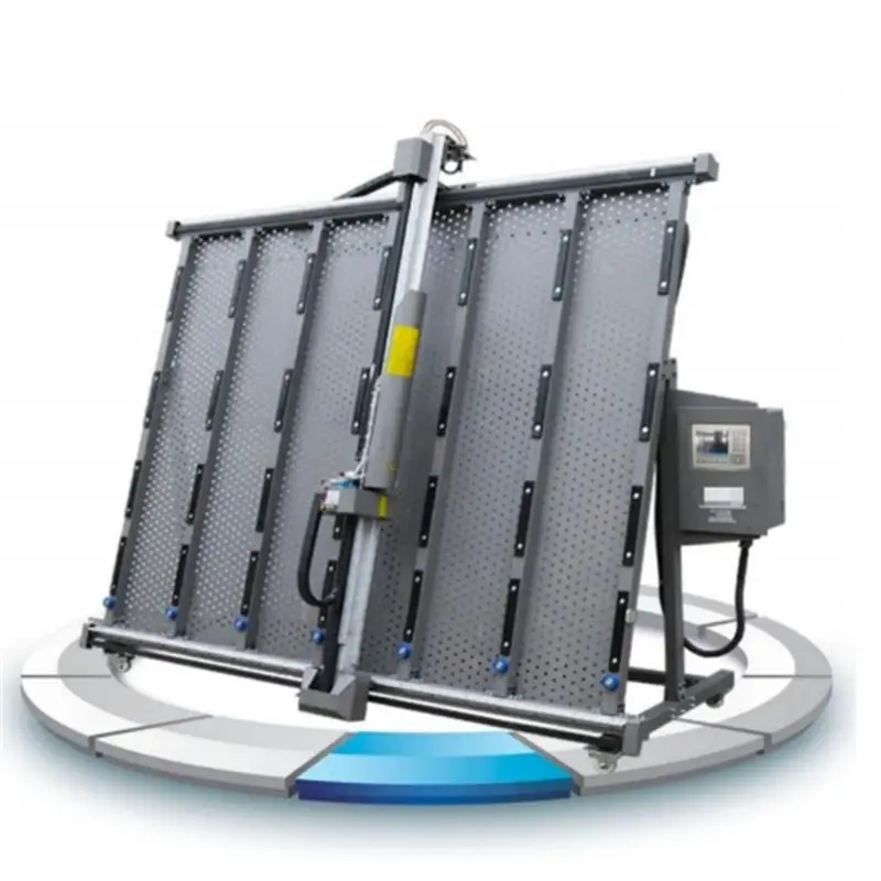 Automatic Vertical Glass Cutting Machine with CAD Software Support High Efficiency