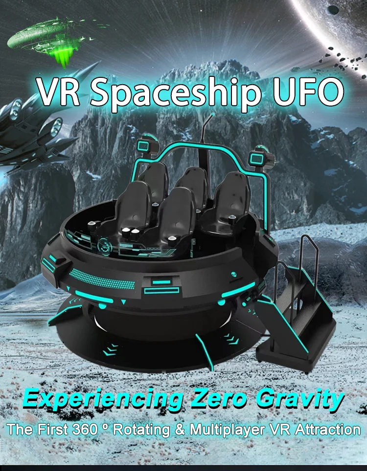 Vview 360 Rotation Motion Simulator Racing Vr Hydraulic Chairs Virtual ...