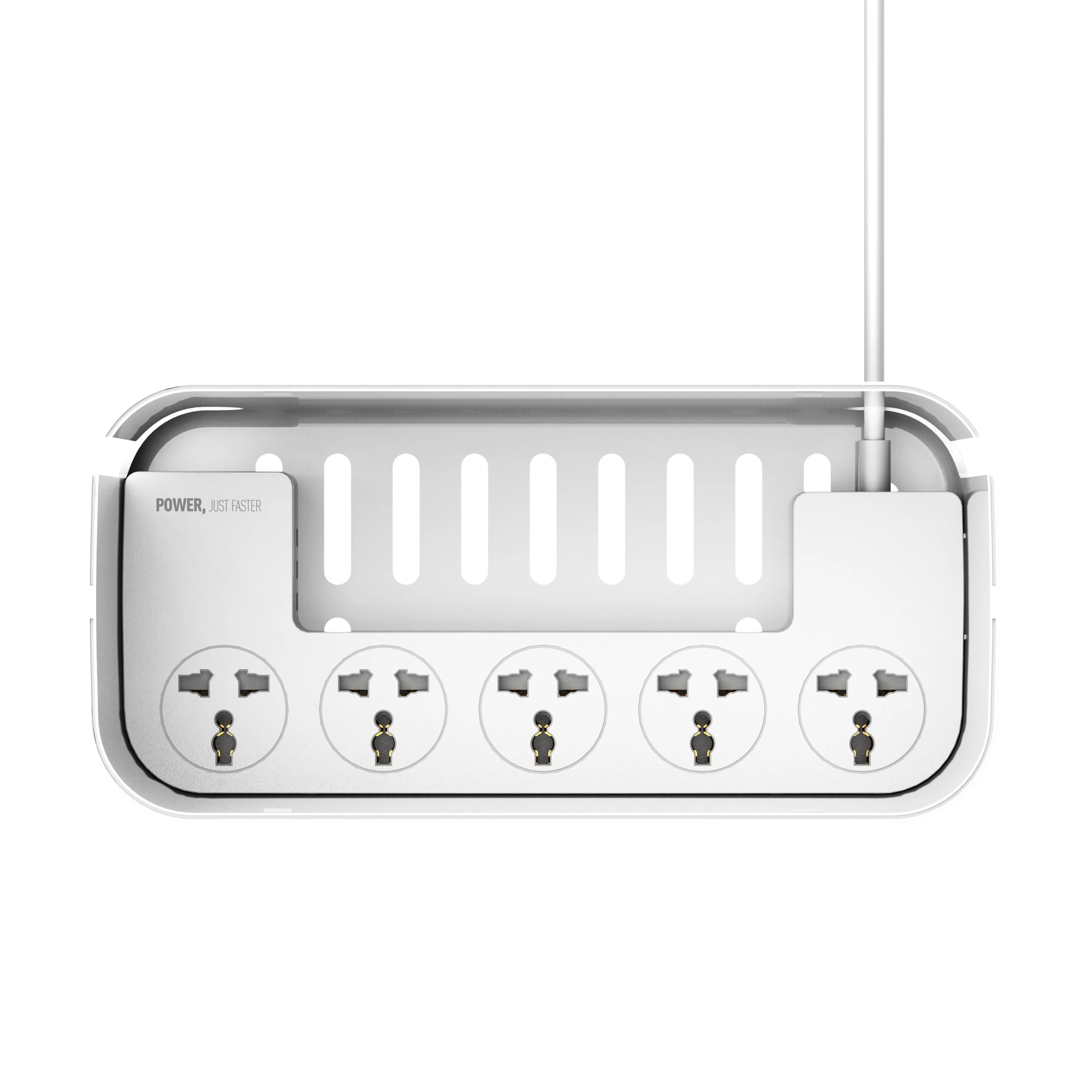 Универсальный блок питания LDNIO SC5309 с 5 розетками и 3 USB-портами
