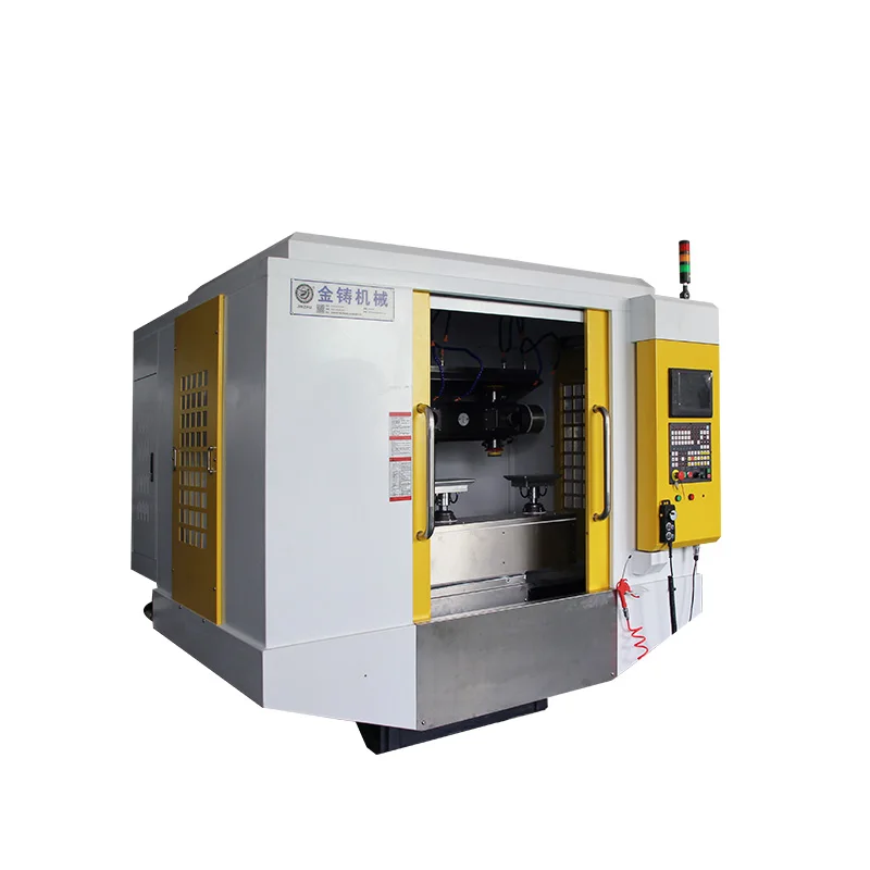 Automatic 4 Axis CNC Polishing Machine with 5 Axis Linkage and 380V Power Supply Vertical Machining Center