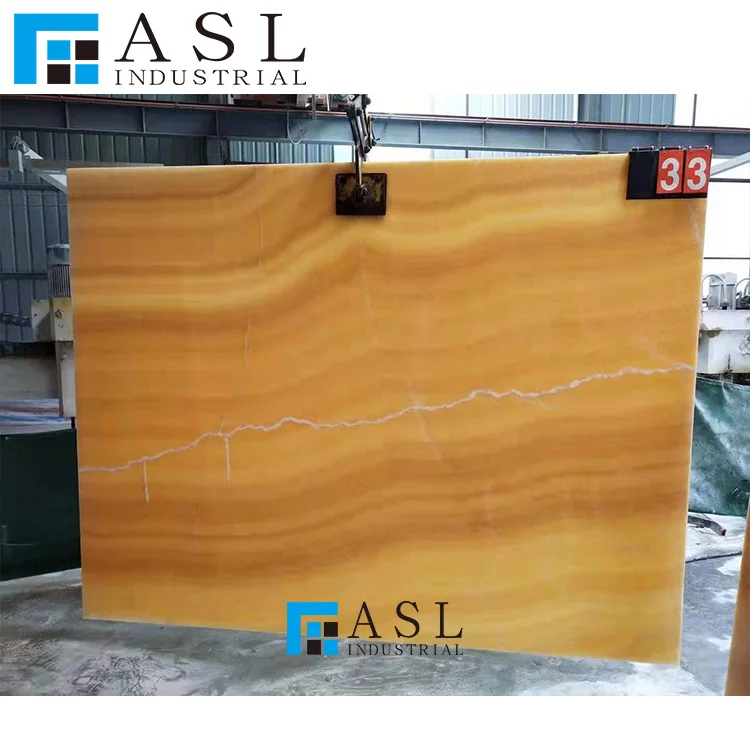 Yellow onyx light honey color transparent polished golden onix 12x24 marble onyx slab Chinese gold vein classic onyx tile