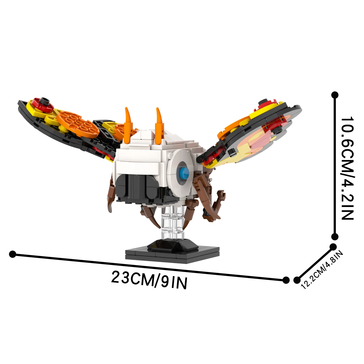 MOC7265 Mothra 306Pcs Block Set - Fantasy Building Toy for Kids