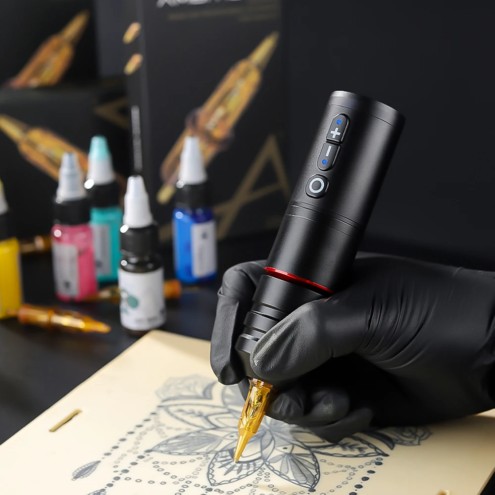 AMBITION Ninja pro　刺青 Ambition Ninja Pro Wireless Tattoo Pen Machine