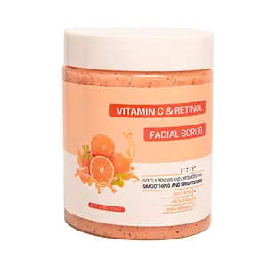 Private Label Moisturizing Brightening Softening Dead Skin Exfoliating Crush Body Scrub Vitamin C Polish Scrub