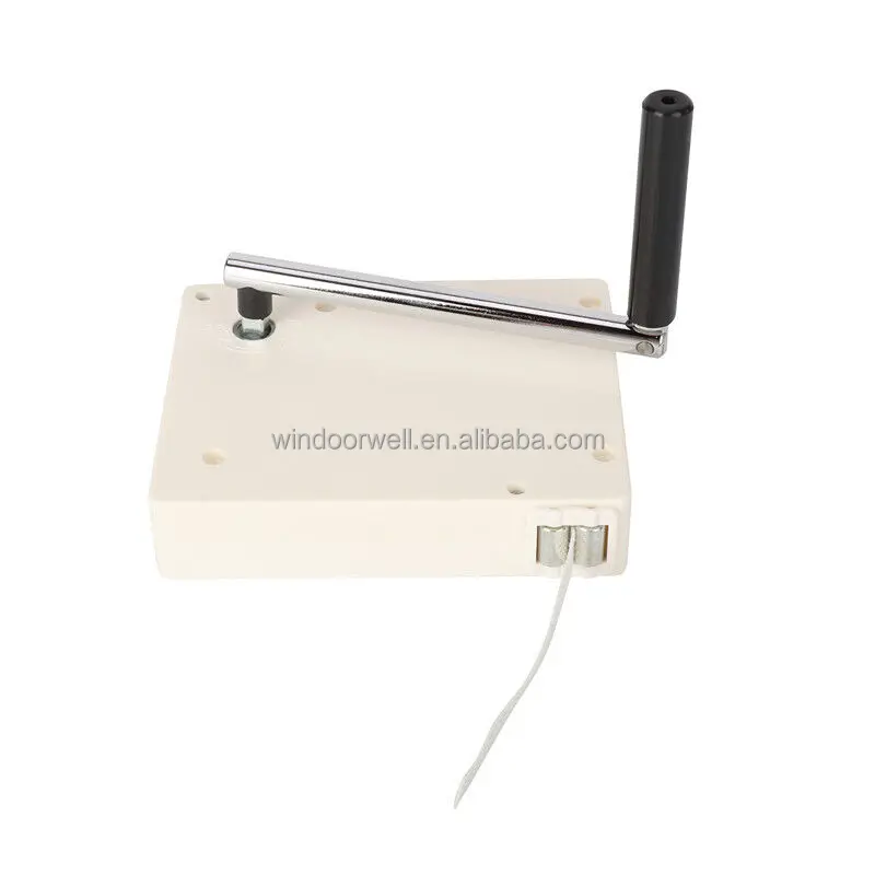 Roller Shutter White Winder Box for Modern Manual Roller Shutter Strap Coiler  with 5 Meters Strap + Handle