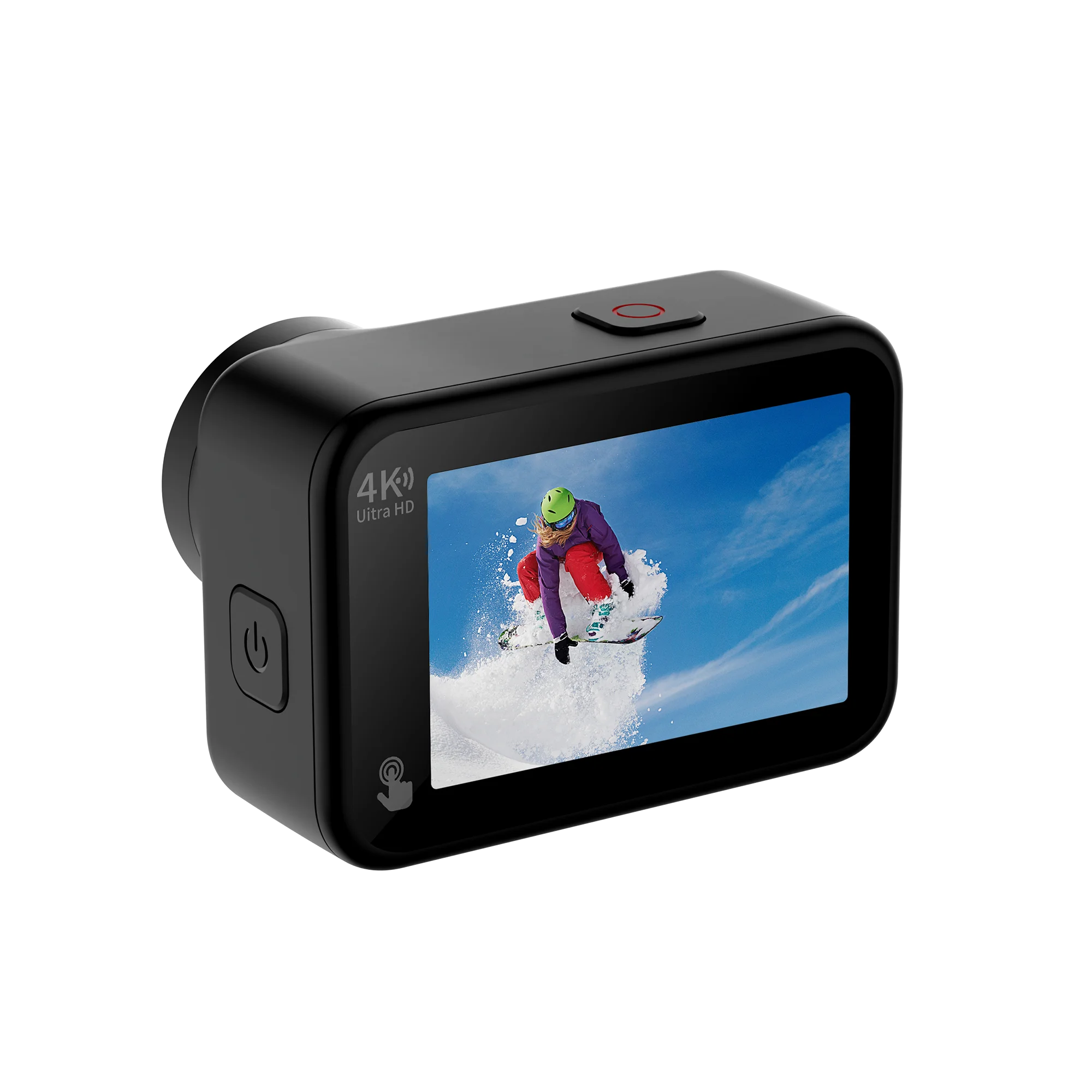 Viran V9 Portable Action Camera - Dual Screen Anti-shake