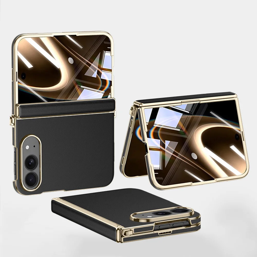 Wholesale Premium Leather Phone Cases with Straight-Edge Design & Full Button Coverage for iPhone Duo