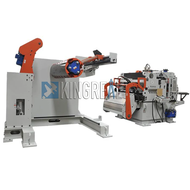 HBL Metal Sheet Plate Straightener Machine Servo Feeder Machine for Stamping Line Hydraulic Decoiler and Straightening Machinery