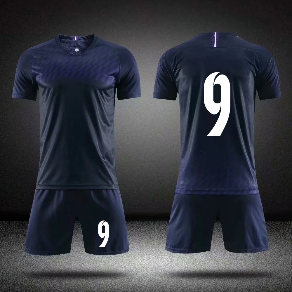 Wholesale High Quality Cheap Soccer Jersey 100% Polyester Club Soccer  Uniform pay link From m.