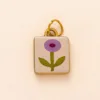 White purple flower